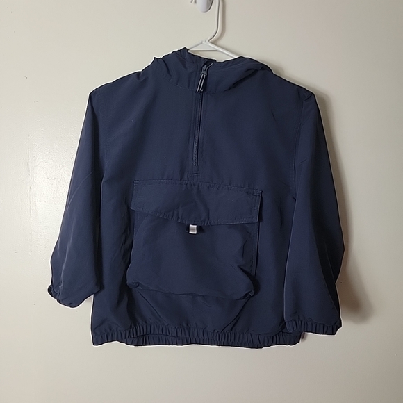 Lands' End Other - Lands' End Boy's Blue Hooded W/ Pocket Lightweight Windbreaker Jacket, S
